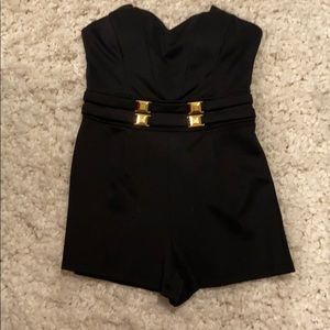 Mini black romper